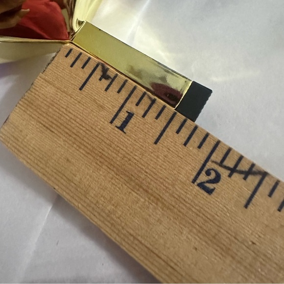 Le Clique Kat Maconie Pink Metallic Flared Tapered Stiletto Heels Pumps sz 9 US - Picture 11 of 16